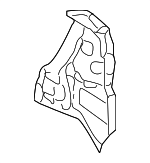 63330S5SE01ZZ - Body: Gutter for Honda: Civic Image