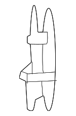 9611110690 - Engine: Air Hose Clamp for Scion: iQ, xA, xB | Toyota: Echo, FJ Cruiser, Mirai Image