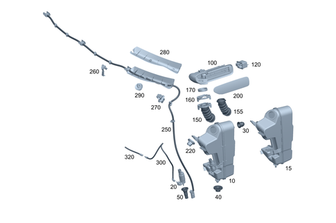 Front Windshield Washer System for 2025 Mercedes-Benz EQE AMG SUV #0