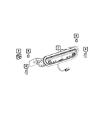 6508599AA - Electrical: Bolt And Retainer for Mopar Image