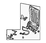 5N0885142L - Body: Seat Back Frame for Volkswagen: Tiguan, Tiguan Limited Image