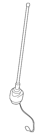 8723A199 - Electrical: Radio Antenna Mast for Chrysler: Sebring | Dodge: Stratus Image