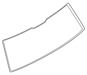 SL1Z7842006D - Body: Lift-Gate Glass for Ford Image