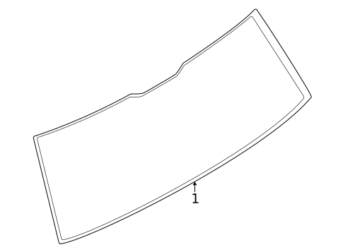 Glass - Lift Gate for 2025 Ford Expedition #0
