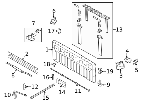 Parking Aid for 2014 Ford F-150 #1