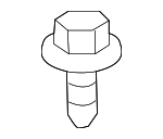 90159A0034 - Electrical: Headlamp Assembly Screw for Scion: iM, iQ, tC, xB | Toyota: Avalon, bZ4X, C-HR, Camry, Corolla, Corolla iM, Crown, Crown Signia, Echo, Grand Highlander, Highlander, Land Cruiser, Matrix, Mirai, Prius, Prius C, Prius Plug-In, Prius V, RAV4, RAV4 Prime, Sequoia, Sienna, Tundra, Venza, Yaris Image