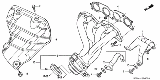 Exhaust Manifold for 2005 Acura RSX #0