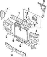745123241 - : Fan Motor for Subaru: Justy Image