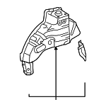 6160833909 - Body: Inner Wheelhouse for Lexus: ES300, ES330 Image