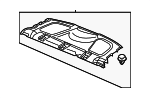 84505TR2A02ZB - Body: Package Tray Trim for Honda: Civic Image