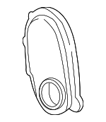 24573991 - Engine: Timing Cover for Buick: Skylark | Chevrolet: Cavalier | Oldsmobile: Achieva | Pontiac: Grand Am, Sunfire Image