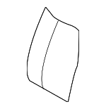 4J3885776 - Body: Seat Back Pad for Audi: e-tron GT Image