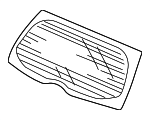73211T5RA01 - : Lift Gate Glass for Honda: Fit Image
