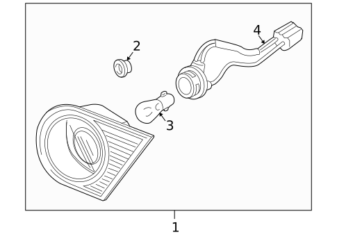 Combination Lamps for 2006 Kia Amanti #1