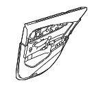 21373087058U27 - Body: Door Trim Panel for Mercedes-Benz Image