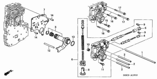 5AT Regulator for 2000 Acura TL #0