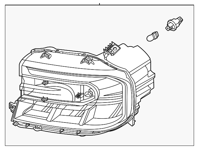 2022-2024 Ford Maverick Composite Assembly NZ6Z-13008-C | OEM