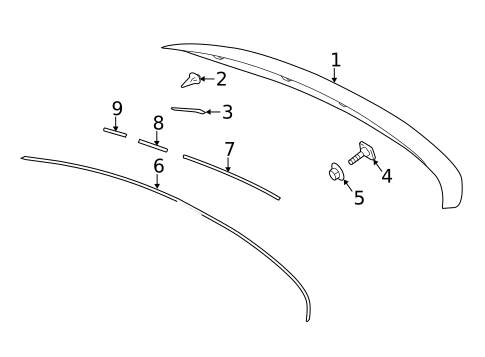 Spoiler for 2018 Toyota Corolla #0