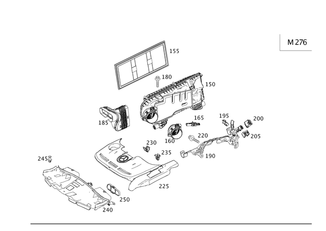 9914370 - Exhaust System: Spring Clip for Mercedes-Benz: 250, 300S, AMG GT 63, AMG GT 63 S, C300, C350, C63 AMG, CL550, CL63 AMG, CLK63 AMG, CLS550, CLS63 AMG, CLS63 AMG S, E350, E400, E550, E63 AMG, E63 AMG S, G550, G63 4x4 Squared AMG, G63 AMG, GL450, GL550, GL63 AMG, GLC63 AMG, GLC63 AMG S, GLE350, GLE400, GLE43 AMG, GLE450 AMG, GLE580, GLE63 AMG, GLE63 AMG S, GLK350, GLS450, GLS550, GLS580, GLS63 AMG, Maybach GLS600, Maybach S550, Maybach S560, Maybach S580, Maybach S600, Maybach S650, Maybach S680, ML350, ML400, ML450, ML550, ML63 AMG, S350, S400, S450, S500, S550, S560, S580, S600, S63 AMG, S65 AMG, SL400, SL450, SL550, SL63 AMG, SL65 AMG, SLC43 AMG, SLK280, SLK300, SLK350, SLK55 AMG Image image