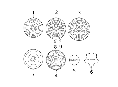 Wheels for 2004 Subaru Legacy #0