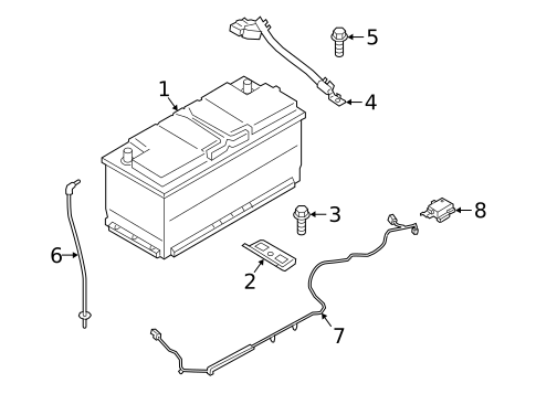 Battery for 2020 Kia K900 #0