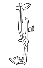 378215WJA00 - : Engine Control Module (ECM) Bracket for Honda: Clarity Image