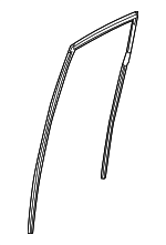 823303JA0A - Body: Glass Run for INFINITI: JX35 Image