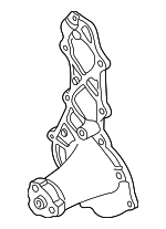 68382489AA - : Water Pump Assembly for Dodge: Dakota | Jeep: Cherokee, Comanche, Grand Cherokee, Wrangler Image