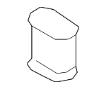 7P0121365 - Cooling System: Radiator Sleeve for Audi Image