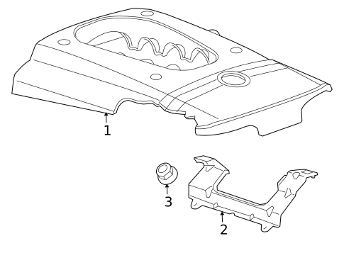Engine Appearance Cover for 2005 Jaguar XKR #0