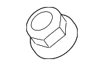 XR81670 - Engine: Bracket Nut for Jaguar Image