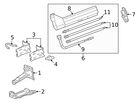 Power, Air, & Hand Tools & Accessories for 2022 Chevrolet Silverado 1500 LTD #0