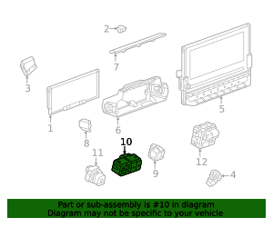 2024-2026 GMC Hummer EV SUV Multi Switch 85607997 | OEM Parts Online