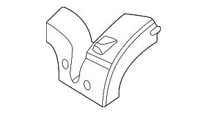 CK4Z19C590BD - Body: HVAC Duct Adapter for Ford Image