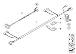 61136919422 - Vehicle Electrical System: Plug-in Connection Bracket for BMW Image