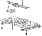 6515022050 - : Seat Cross-Member for Hyundai Image