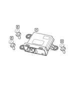 68492545AA - Electrical: Gateway Module for Mopar Image