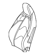 71551WAA01 - Body: Seat Back Pad for Toyota Image