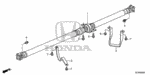 40100SCWA03 - Chassis: SHAFT ASSY., PROPELLER for Honda Image