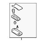 32008673 - Body: Luggage Lamp for Saab: 9-2X Image