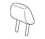 81140SZNA31ZA - Body: Headrest for Acura Image