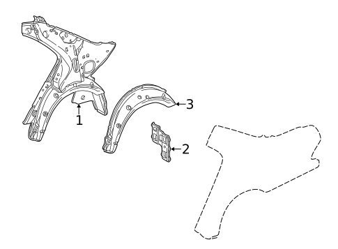 Inner Structure for 2001 Mercedes-Benz E55 AMG #0