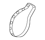 192225K0A01 - Cooling System: Water Pump Assembly Gasket for Honda: Accord, Clarity, CR-V, Insight Image