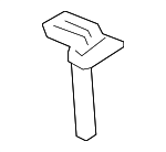 32009370 - Body: Spare Tire Retainer for Saab: 9-2X Image