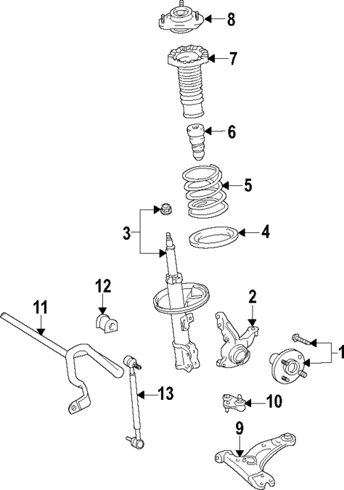 Front Suspension for 2016 Lexus NX200t | Lexus of Pembroke Pines Parts