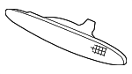LJA5034BC - Electrical: Marker Lamp Assembly for Jaguar Image