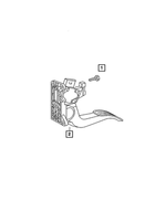 5135510AA - Fuel: Accelerator Pedal for Mopar Image