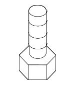 865793K000 - Body: Bumper Cover Screw for Genesis: Electrified GV70, GV60, GV70, GV80, GV80 Coupe | Hyundai: Accent, Azera, Elantra, Elantra Coupe, Elantra GT, Elantra N, Equus, Genesis Coupe, Ioniq, Ioniq 5, Ioniq 6, Kona, Kona Electric, Kona N, Palisade, Santa Cruz, Santa Fe, Santa Fe Sport, Santa Fe XL, Sonata, Tucson, Veloster, Veloster N, Venue Image