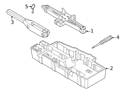 Jack & Components for 2024 Kia Sorento #1