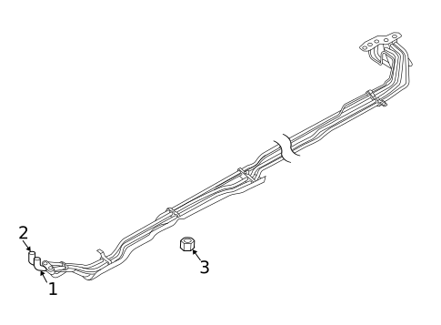 Rear AC Lines for 2007 Nissan Armada #0